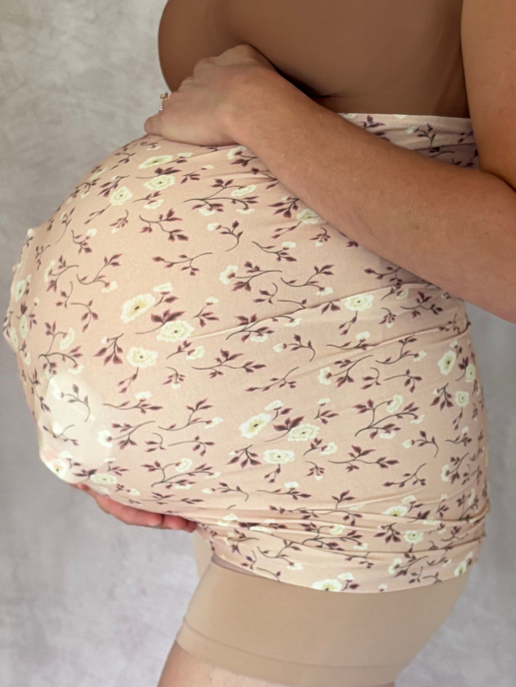Belly Band - Pink Floral