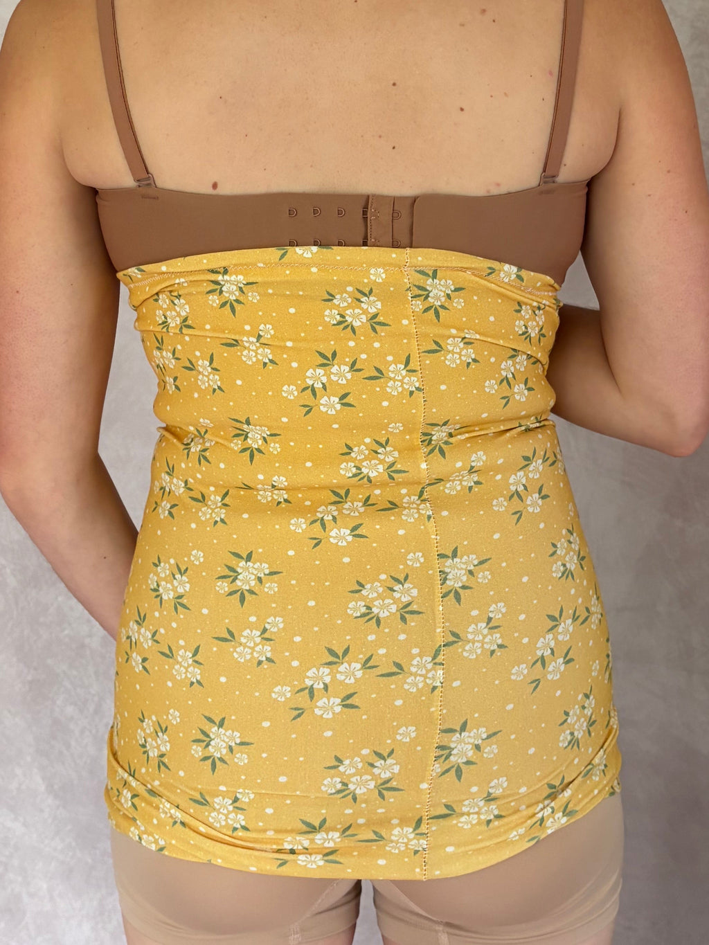 Belly Band - Yellow Floral