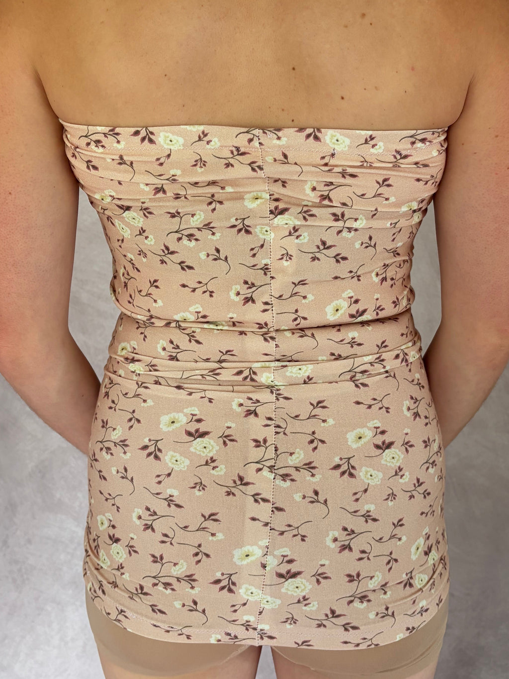 Belly Band (Full) - Pink Floral