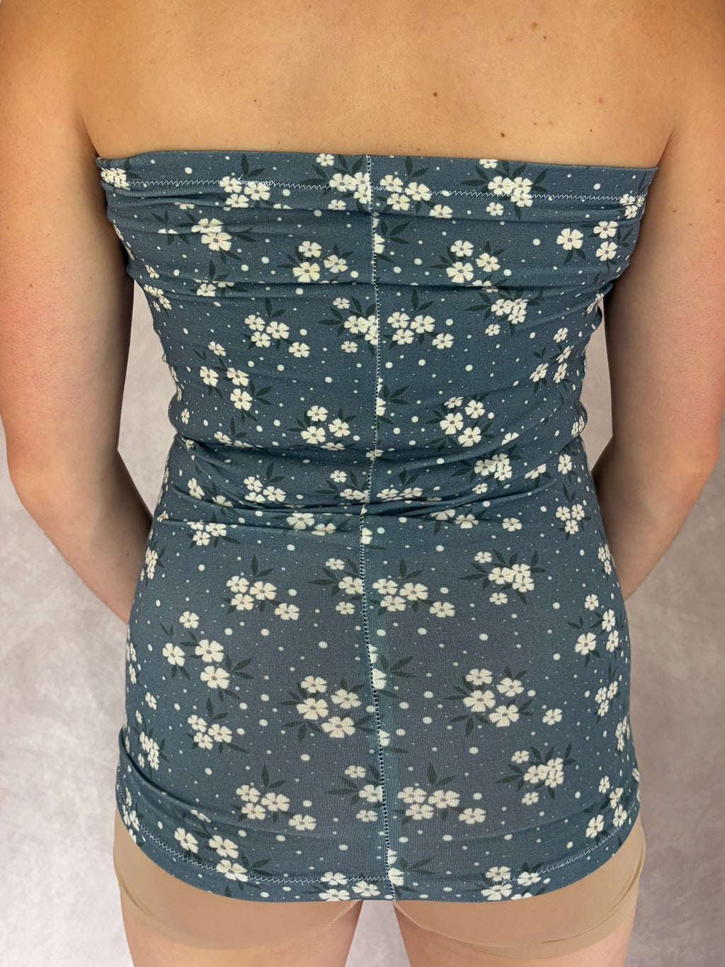 Belly Band (Full) - Navy Floral